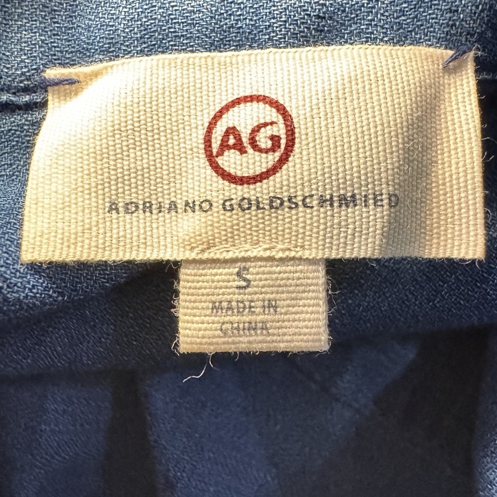 AG Goldschmied Women's SZ S‎ Ombré Chambray Denim Sleeveless Top NWOT - Picture 4 of 6